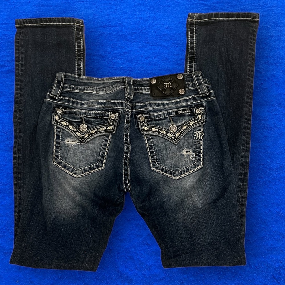 Miss Me Signature Straight Jeans 28x32